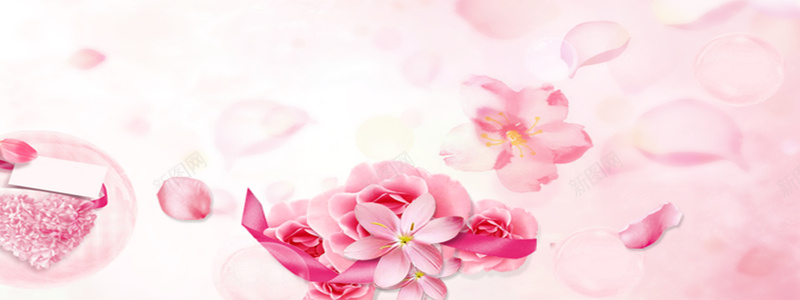 浪漫粉色花朵海报psd设计背景_88icon https://88icon.com 淘宝banner 淘宝海报 粉色背景 粉色花朵 浪漫 海报 创意 简约 淘宝海报素材下载 简约创意背景 海报banner 其他