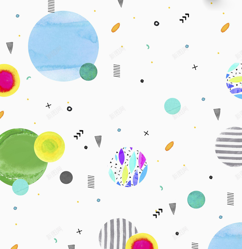 彩色色块简约壁纸平面广告jpg设计背景_88icon https://88icon.com 彩色色块 简约背景 壁纸 平面广告 科技感 几何图案 圆形几何 平铺风格