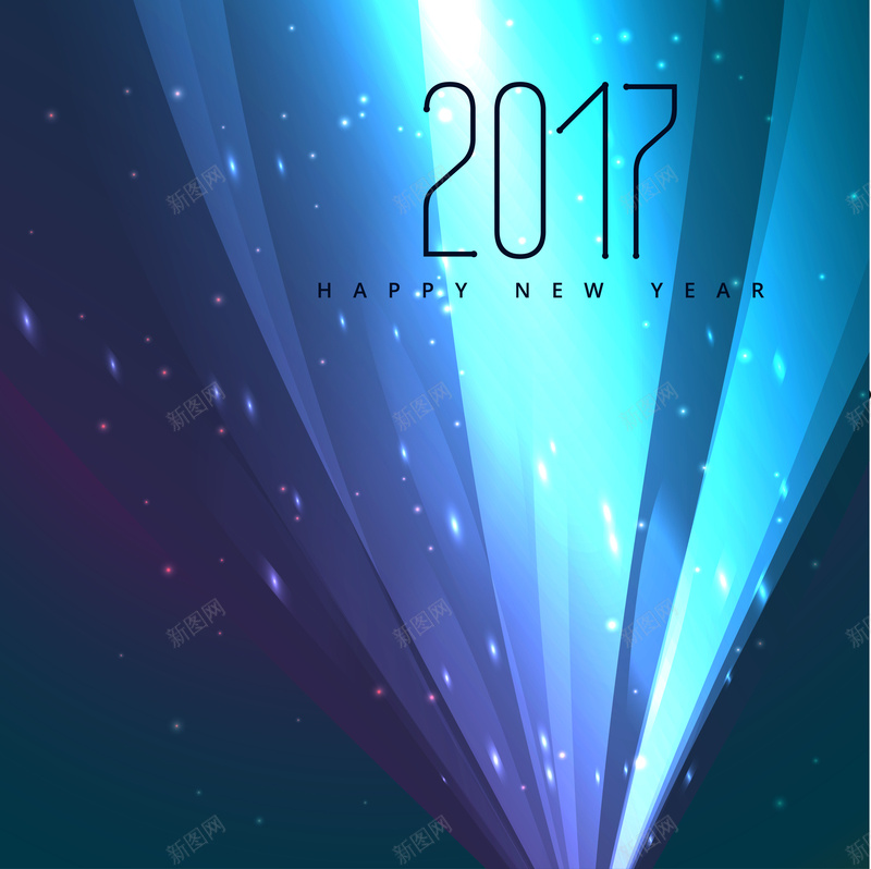 蓝色灯影2017质感背景素材eps设计背景_88icon https://88icon.com 蓝色 灯影 灯光 2017 新年 跨年 简约 科技 科幻 背景 素材