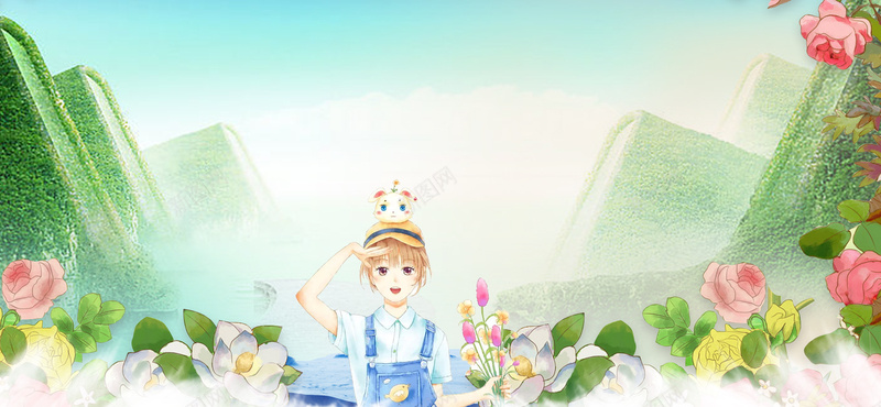 美妆节春天踏青文艺渐变绿bannerpsd设计背景_88icon https://88icon.com 踏青季 踏青出游季 春季踏青 踏青春游 清明踏青 春游季 踏青节 阳春三月 春天踏青 踏青活动 化妆 美妆节 美妆 旅游 踏青 春天 花朵 朦胧 文艺 小清新 简约 素材 广告 设计 背景 女生