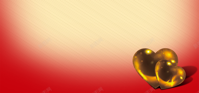 线条渐变两颗心背景图psd设计背景_88icon https://88icon.com 海报banner 线条纹理 几何 扁平 渐变 金属质感的心