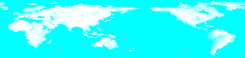 地图形状白云背景素材psd设计背景_88icon https://88icon.com 地图 白云 简洁 蓝天 云 清新 扁平 渐变 几何
