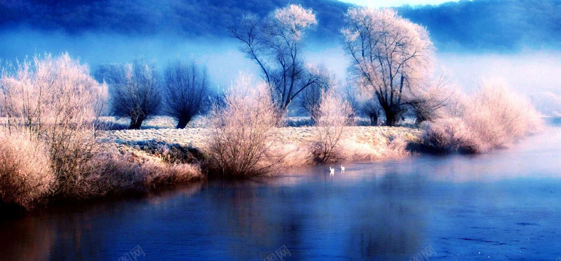 秋冬摄影雪树湖面海报bannerjpg设计背景_88icon https://88icon.com 秋 冬 摄影 雪树 浪漫 冬天 唯美 开心 风景