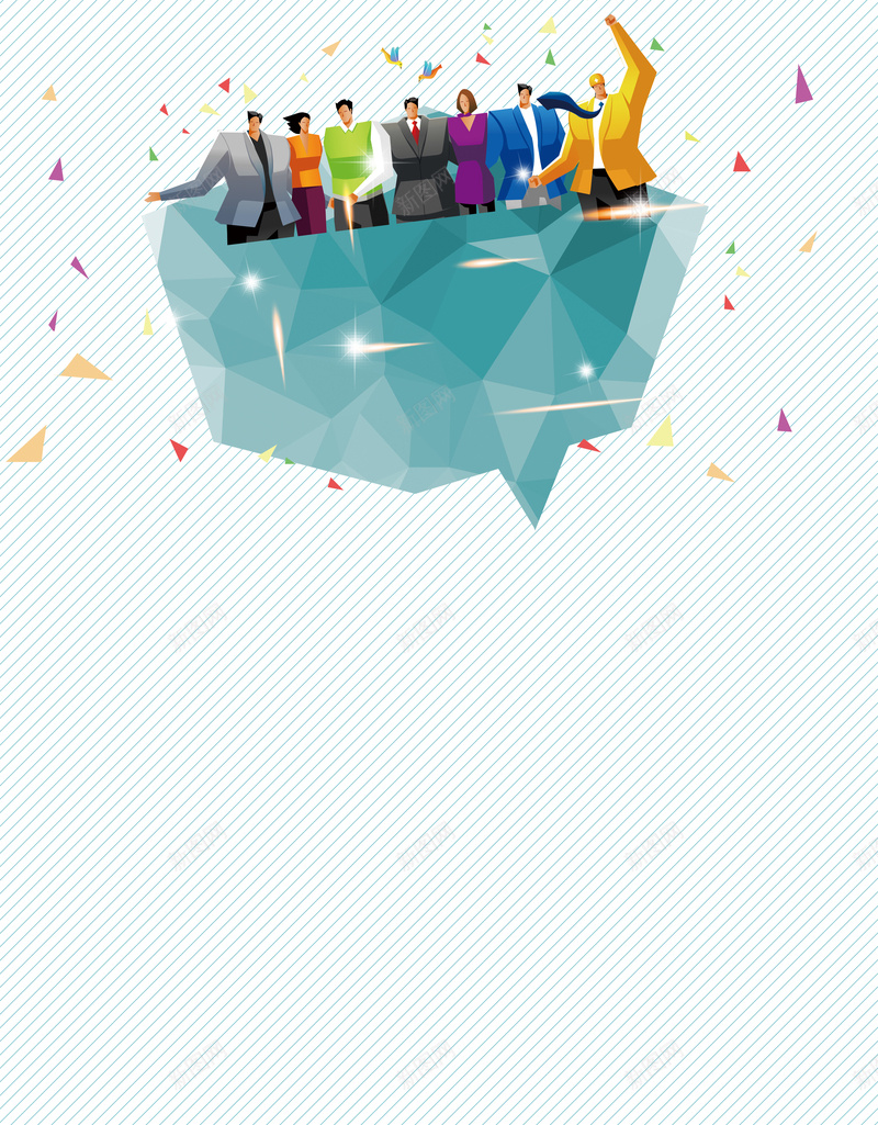 卡通小人几何招聘蓝色背景素材psd设计背景_88icon https://88icon.com 几何 卡通 图形 小人 招聘 蓝色 背景 冰晶 彩带 线条 简约 扁平 人才