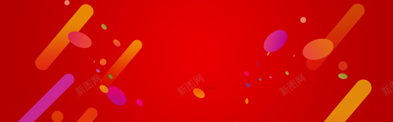 几何渐变红色动感促销淘宝bannerpsd设计背景_88icon https://88icon.com 促销背景 几何渐变 几何形 红色 黄色 海报banner 扁平 海报