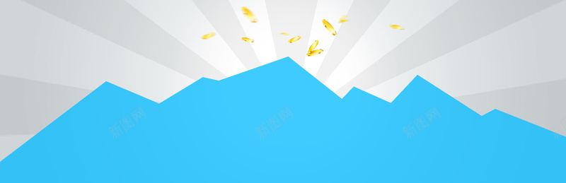 简约创意设计banner背景psd设计背景_88icon https://88icon.com 多边形 金币 干净 广告 唯美 淘宝 海报banner 扁平 渐变 几何