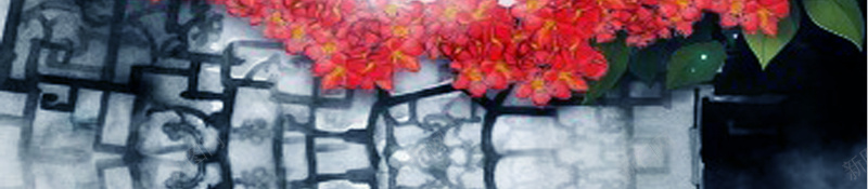 古风青砖红花加蝴蝶海报背景jpg设计背景_88icon https://88icon.com 古风 青砖 红花 蝴蝶 小院 古朴 平和 向往淳朴生活 诗