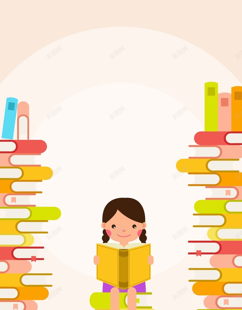 学习看书的人黄色卡通手绘背景jpg设计背景_88icon https://88icon.com 看书的人 黄色背景 卡通 学习 手绘 插画 书本 人物 学生 背景