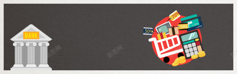 扁平卡通金融理财banner海报背景psd设计背景_88icon https://88icon.com 金融背景素材 商务人物 商务金融 金融保险 美元 金融银行类 金融投资理财 互联网金融人物 金融小