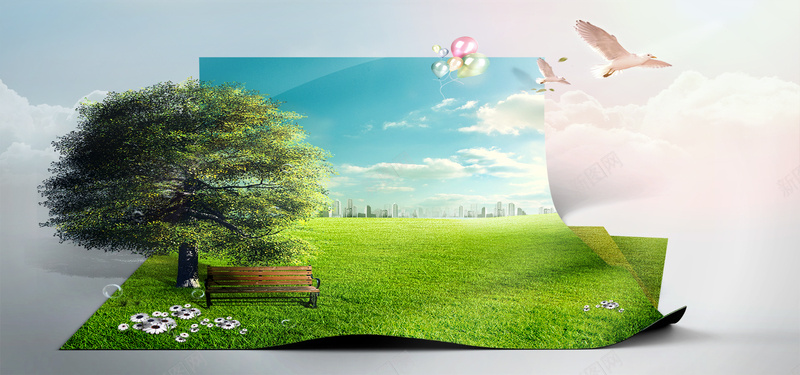 树草地蓝天立体设计海报背景psd设计背景_88icon https://88icon.com 化妆品banner 化妆品主图 化妆品海报 化妆品素材 化妆品 化妆品背景 化妆品秒杀 祛痘化妆品