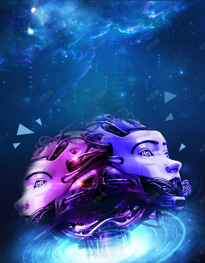 科技未来人工智能psd设计背景_88icon https://88icon.com 人工智能 梦幻科技 虚拟现实 机器人 科技 引领未来科技 高科技公司 AI科技 平面设计 分层文件 PSD源文件 150PPI