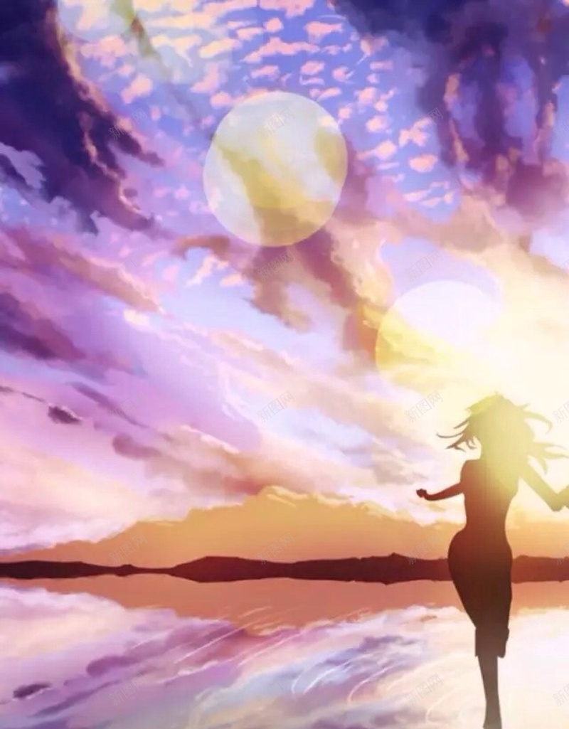 情侣女孩卡通太阳h5背景jpg设计背景_88icon https://88icon.com 天生一对 卡通 女孩 奔跑 粉色 H5 h5 童趣 手绘