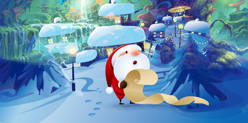 圣诞节魔法森林梦幻雪花精灵圣诞老人H5psd设计背景_88icon https://88icon.com 魔法森林 圣诞节 梦幻 森林 雪花 精灵 圣诞 老人 2018