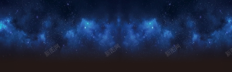 星空蓝色唯美海报bannerpsd设计背景_88icon https://88icon.com 星空 蓝色 唯美 海报banner 璀璨 梦幻 科幻 科技