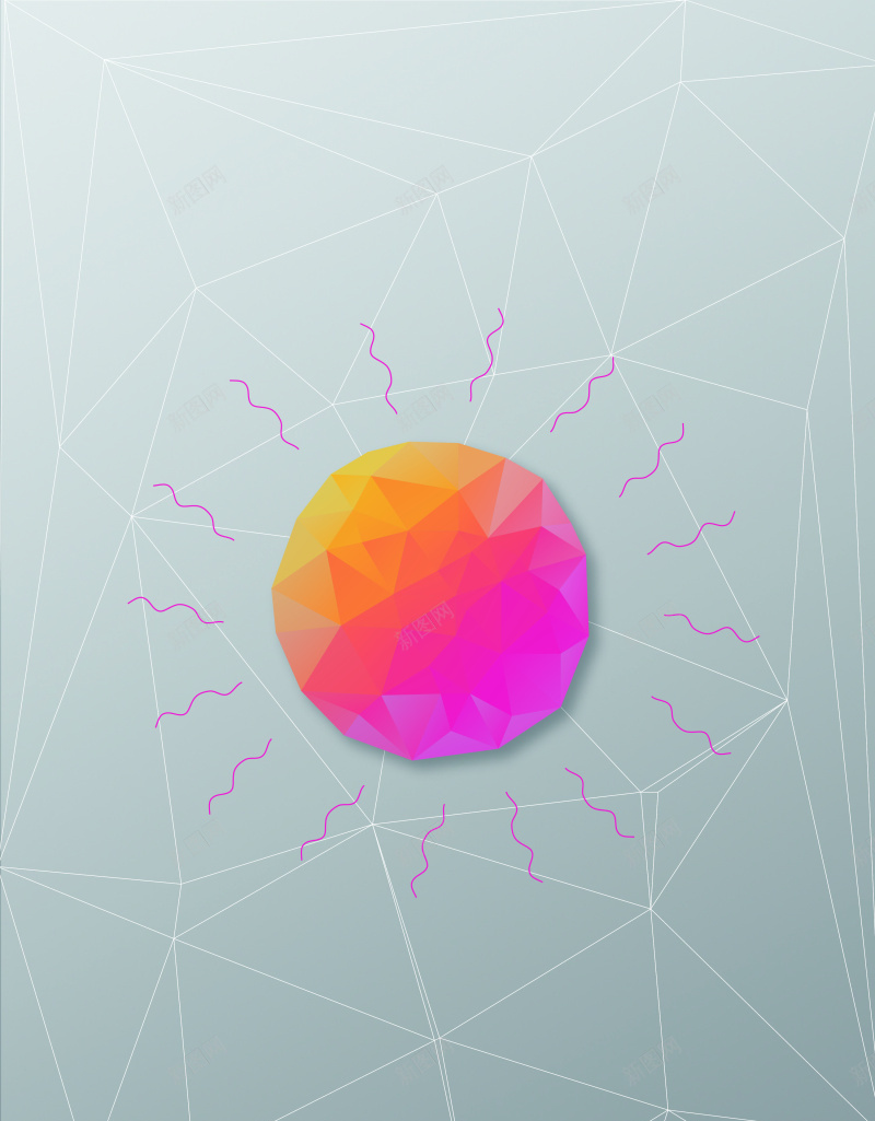 天气h5背景jpg设计背景_88icon https://88icon.com 设计感 几何 太阳 渐变 立体 H5 h5 扁平
