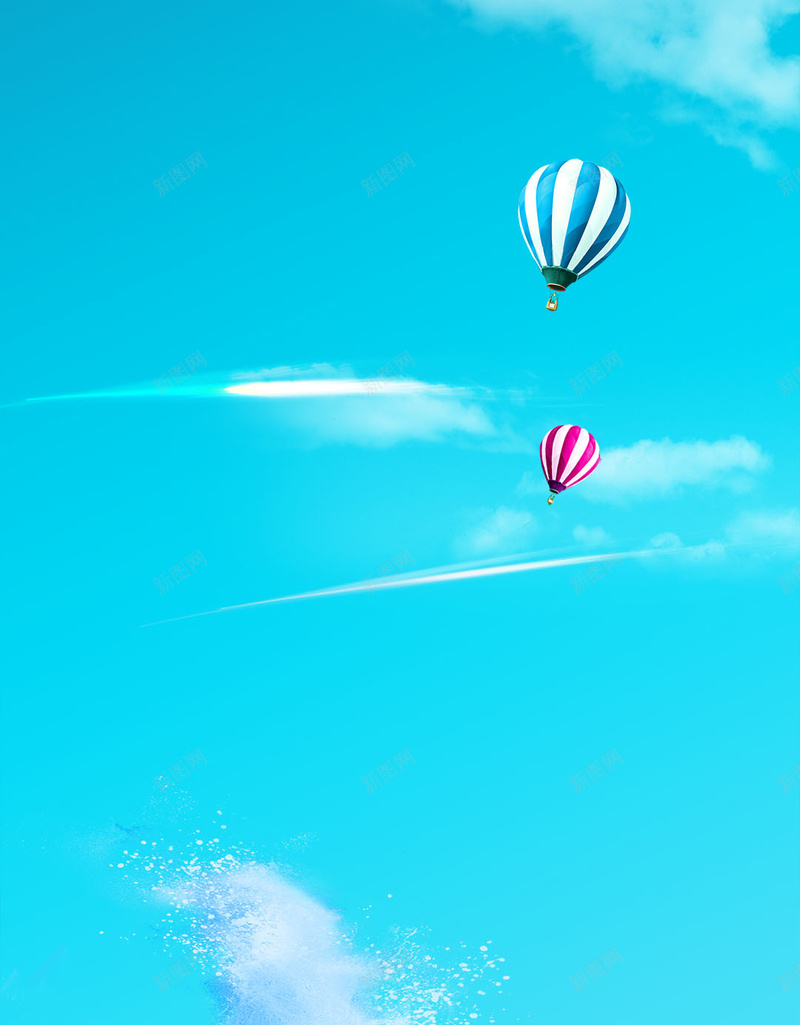 蓝色海边度假psd分层H5背景psd设计背景_88icon https://88icon.com 海边度假 蓝色背景 度假 海边 蓝色 气球 海水 沙滩 椰子树 H5背景 文艺 小清新 简约