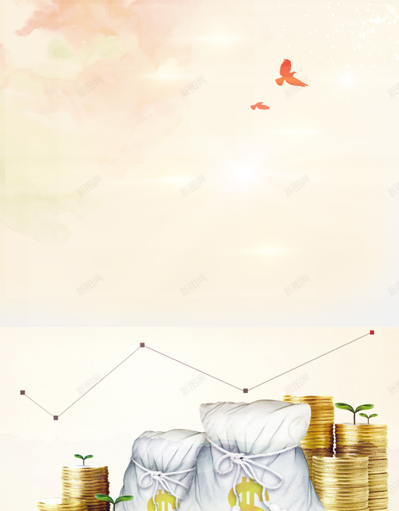 稳定投资海报背景素材jpg设计背景_88icon https://88icon.com 投资 海报 稳定 金币 金融 稳定投资图片下载 钱袋 理财
