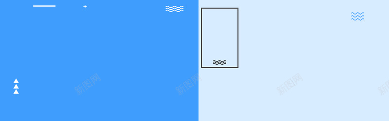 冬季新装简约拼接蓝色bannerjpg设计背景_88icon https://88icon.com 冬季上新 冬季促销 冬季海报 冬天 换装 冬季女装上新 首页海报 新品海报 冬装上新 促销海报 时尚
