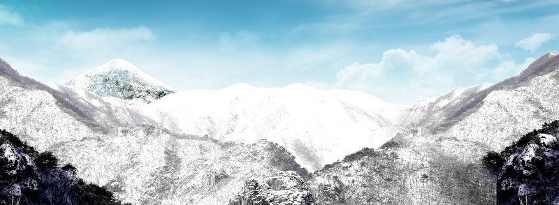 电商冬季雪景背景bannerpsd设计背景_88icon https://88icon.com anner 冬季 服饰 电商 背景 banner 雪上 树林 海报banner 其他
