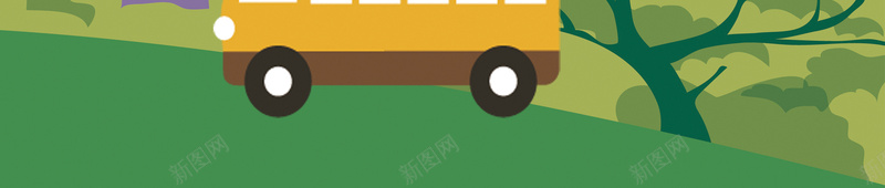 公交车卡通海报背景素材psd设计背景_88icon https://88icon.com 公交 漫画 城市 公交车 曲阜 满意公交 幸福曲阜图片下载 psd 绿色 卡通