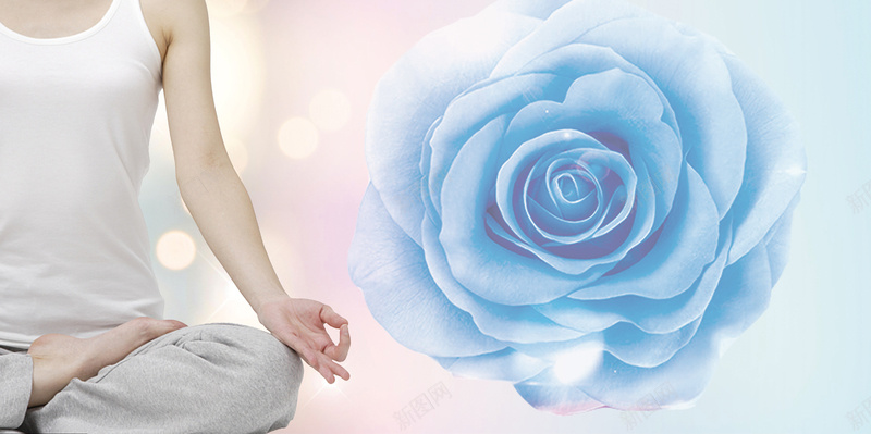 蓝色梦幻花卉瑜伽养生海报背景素材jpg设计背景_88icon https://88icon.com 蓝色梦幻花朵 瑜伽文化 瑜伽美女 瑜伽塑身 瑜伽运动 瑜伽会所 瑜伽馆 瑜伽美体 广告设计 海报背景 温暖