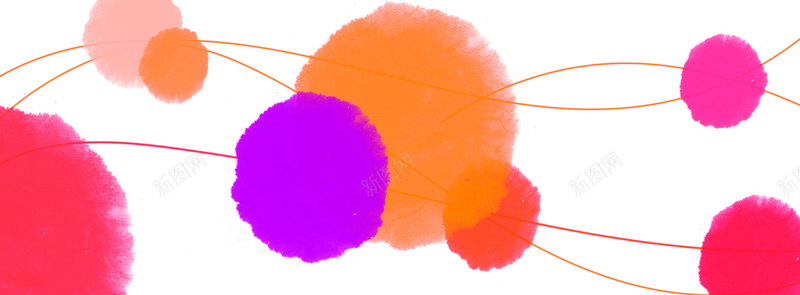 彩色球海报背景psd设计背景_88icon https://88icon.com 海报banner 彩色 扁平 渐变 红色 几何
