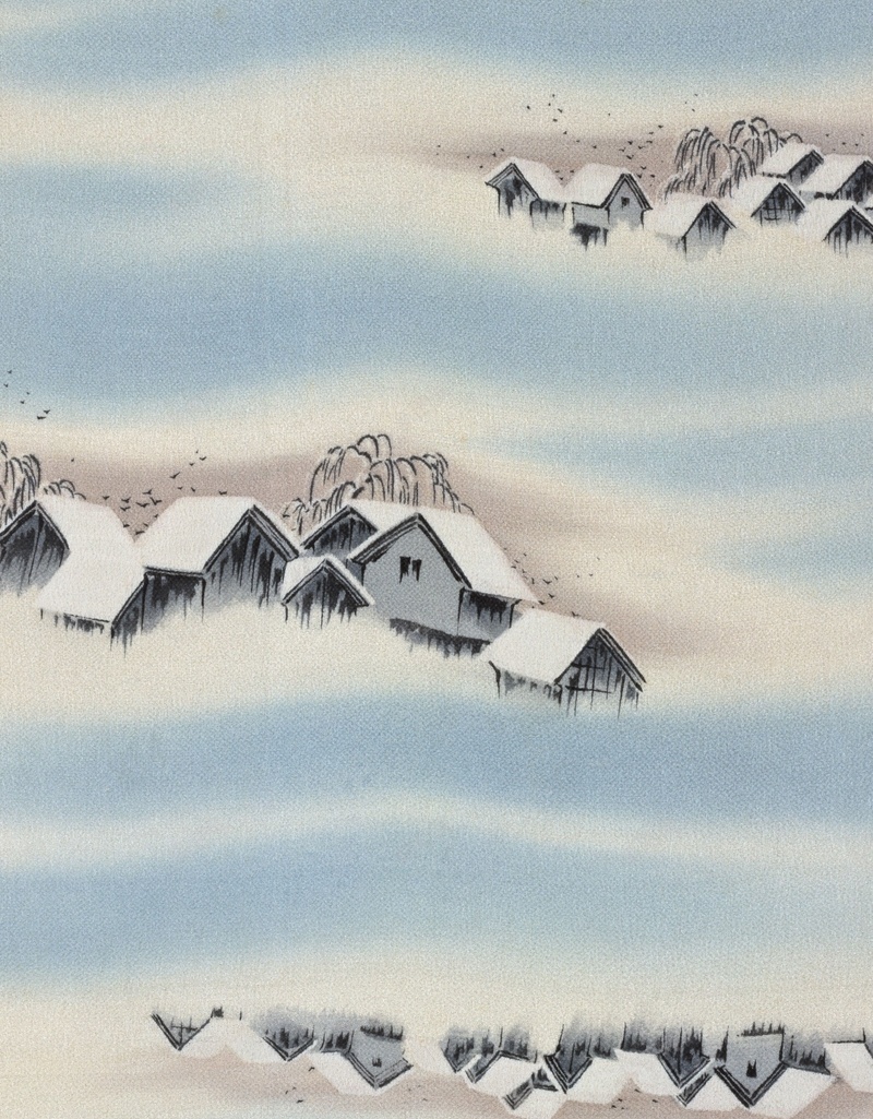 日式房屋背景jpg设计背景_88icon https://88icon.com 冷色 山水 房屋 日式 蓝色 卡通 童趣 手绘