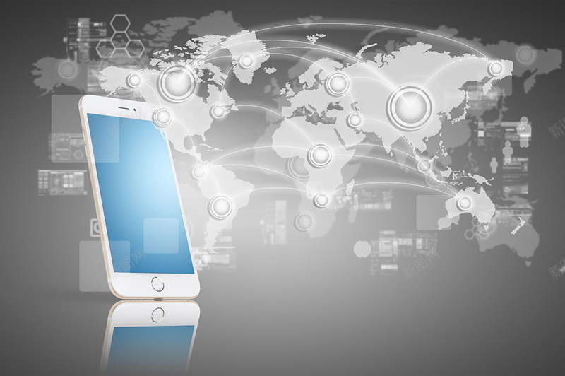 商务图标和手机图片高清图片JPG格式jpg设计背景_88icon https://88icon.com 海报banner