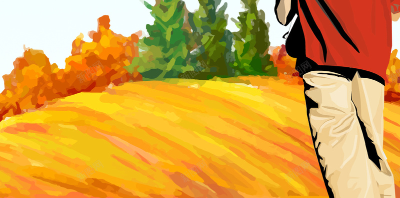 卡通手绘父亲节H5分层背景psd设计背景_88icon https://88icon.com 父亲节 卡通 土地 手绘 父亲 山坡 H5 白云 分层背景