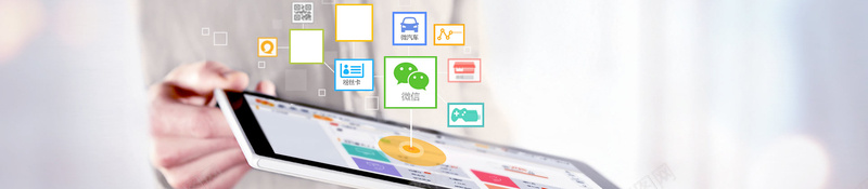 灰白色背景虚化手机商务bannerpsd设计背景_88icon https://88icon.com 灰色 背景虚化 手机 商务 几何 海报banner 科技 科幻