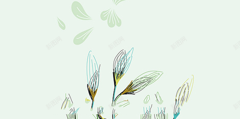 初夏上新季小清新素材H5背景素材jpg设计背景_88icon https://88icon.com 绿色素材 小清新 初夏 植物 花卉 初夏上新季 上新季 H5背景素材