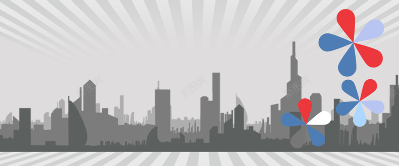 城市剪影背景图psd设计背景_88icon https://88icon.com 城市剪影背景图 灰色 建筑 淘宝背景图 海报 楼林 海报banner