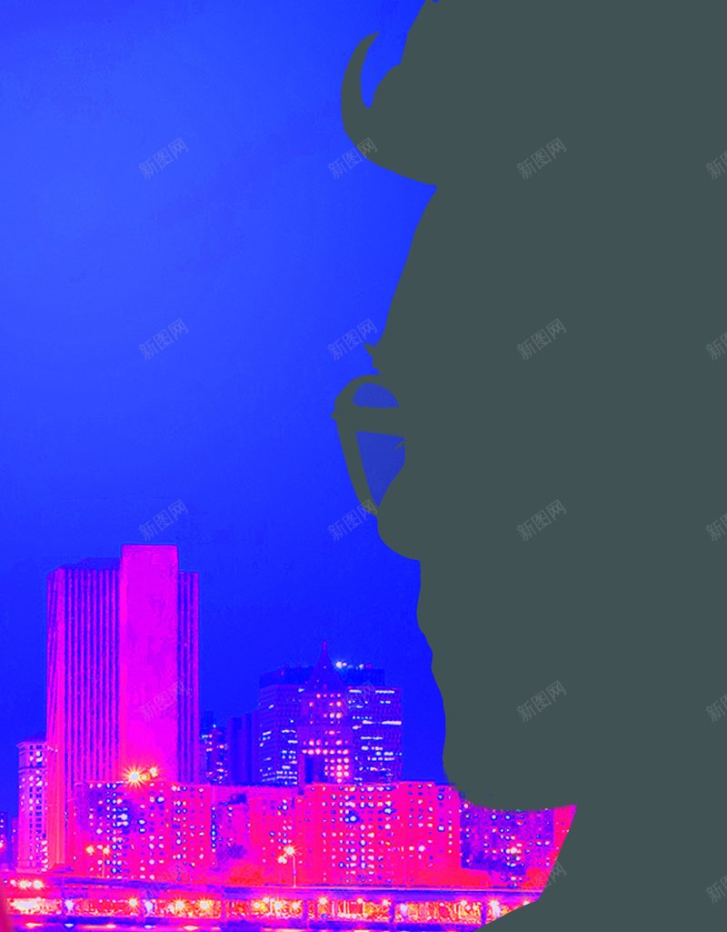 炫彩城市人物剪影H5背景jpg设计背景_88icon https://88icon.com 小清新 人物 几何 扁平 文艺 H5背景 剪影 城市 H5 h5 渐变