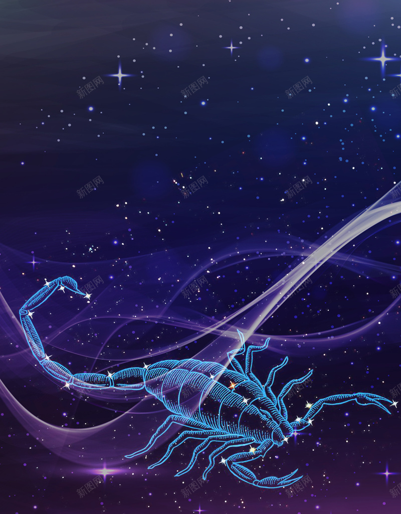 星空宇宙星座蝎子座jpg设计背景_88icon https://88icon.com 夜空 宇宙 星座 星星 星空 蝎子座 科技 技术 占卜 十二星座 海报