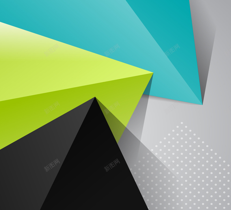 彩色折纸三角形背景矢量图jpg设计背景_88icon https://88icon.com 三角形 水玉点 折纸 背景 阴影 矢量图 科技 科幻 商务