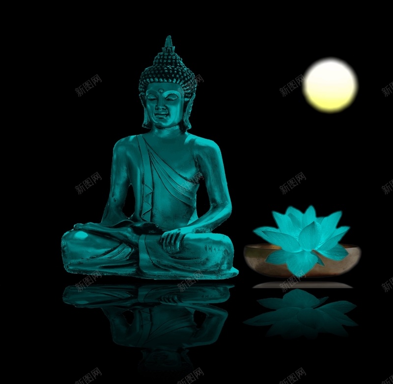 月光下的佛教背景jpg设计背景_88icon https://88icon.com 佛光普照 古典 古老 禅语 花纹 阿弥陀佛 佛像 信仰 月光 佛教 佛教背景