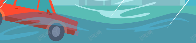 卡通简约水灾安全宣传背景图psd设计背景_88icon https://88icon.com 卡通 安全 房屋 水灾 简约 下雨 树木 洪水 水灾背景 安全宣传背景