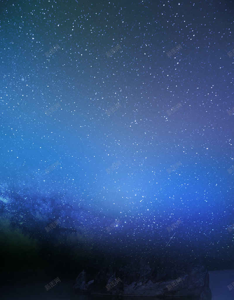 高清风景宽屏手机H5背景jpg设计背景_88icon https://88icon.com 天空 渐变 星空 蓝色 风景 H5 h5 星云 星海 星际 摄影