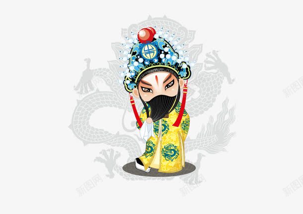 矢量戏曲人物png免抠素材_88icon https://88icon.com 戏曲人物 戏曲人物免费png 脸谱 传统文化