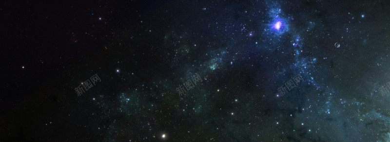 宇宙星空高清banner背景图片 宇宙星空高清banner背景