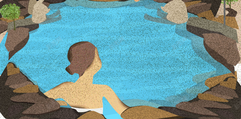插画温泉度假村旅游泉水美女阳光沙滩psd设计背景_88icon https://88icon.com 度假村 泡温泉 插画 旅游 温泉 泉水 美女 阳光 沙滩 鸳鸯