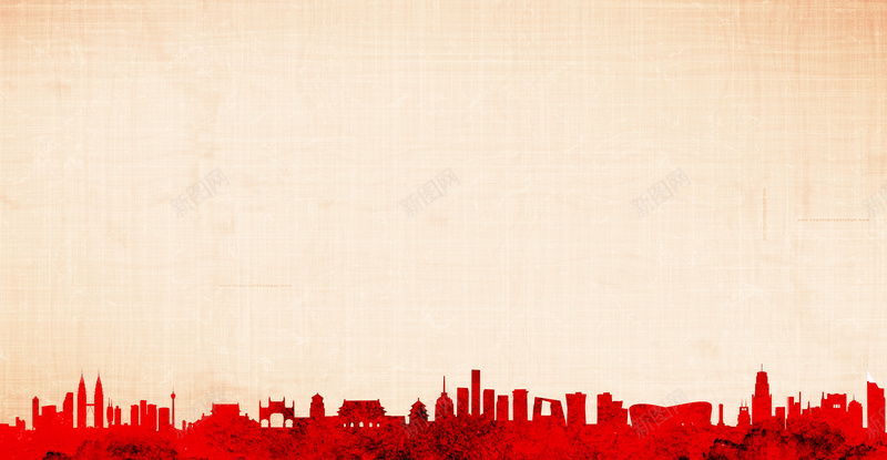 城市剪影背景jpg设计背景_88icon https://88icon.com 绚丽城市剪影 炫彩城市剪影 拼色城市 文艺 小清新 简约