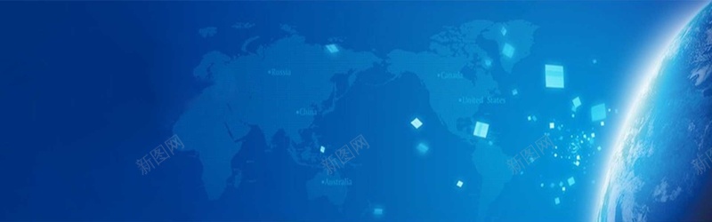 信息科技商务bannerpsd设计背景_88icon https://88icon.com 商务 地球 星空 科技 地