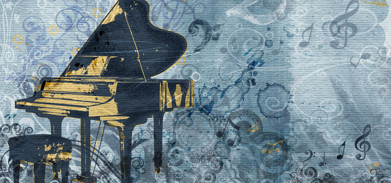 文艺复古钢琴背景jpg设计背景_88icon https://88icon.com 海报banner 复古背景 文艺背景 钢琴背景 音符背景