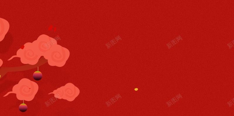 卡通红色树枝H5背景jpg设计背景_88icon https://88icon.com 卡通背景 红色背景 卡通 树枝 梦幻 唯美 浪漫 H5背景 简约