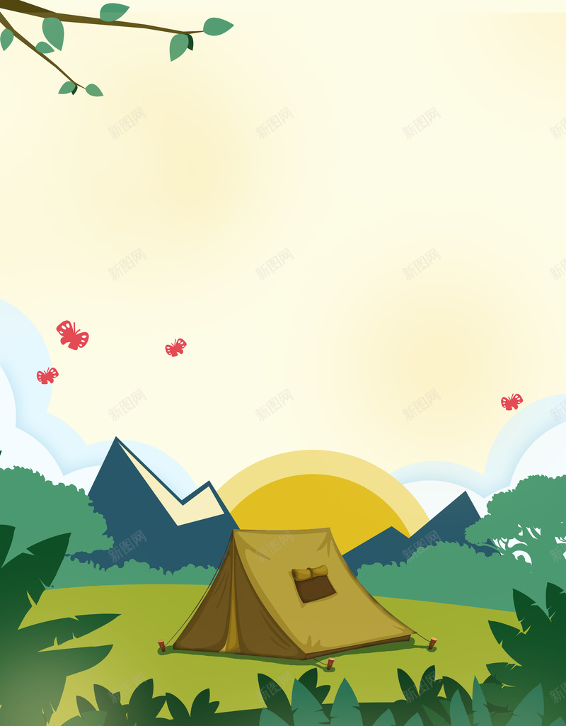 手绘彩绘创意夏令营宣传海报背景素材psd设计背景_88icon https://88icon.com 夏令营 青少年夏令营 野外露营 手绘彩绘 创意海报 扎营生活 夏令营特训 夏令营宣传单 海报背景 开心