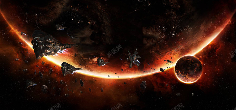 燃烧全地球背景jpg设计背景_88icon https://88icon.com 地球 燃烧 战机 海报banner 激情 狂欢