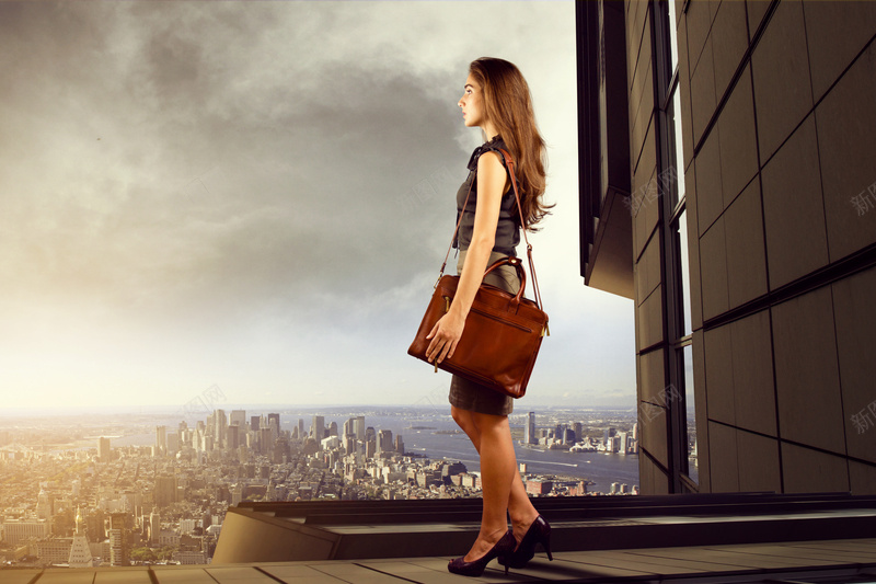 站在大楼上的职场美女高清图片jpg设计背景_88icon https://88icon.com 城市建筑 高楼大厦 城市之巅 展望未来 企业文化 职场人物开心 摄影 风景