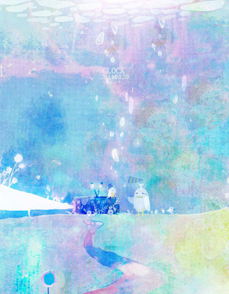 小径插画H5背景jpg设计背景_88icon https://88icon.com 小径 插画 手绘 背景 卡通 H5 童趣