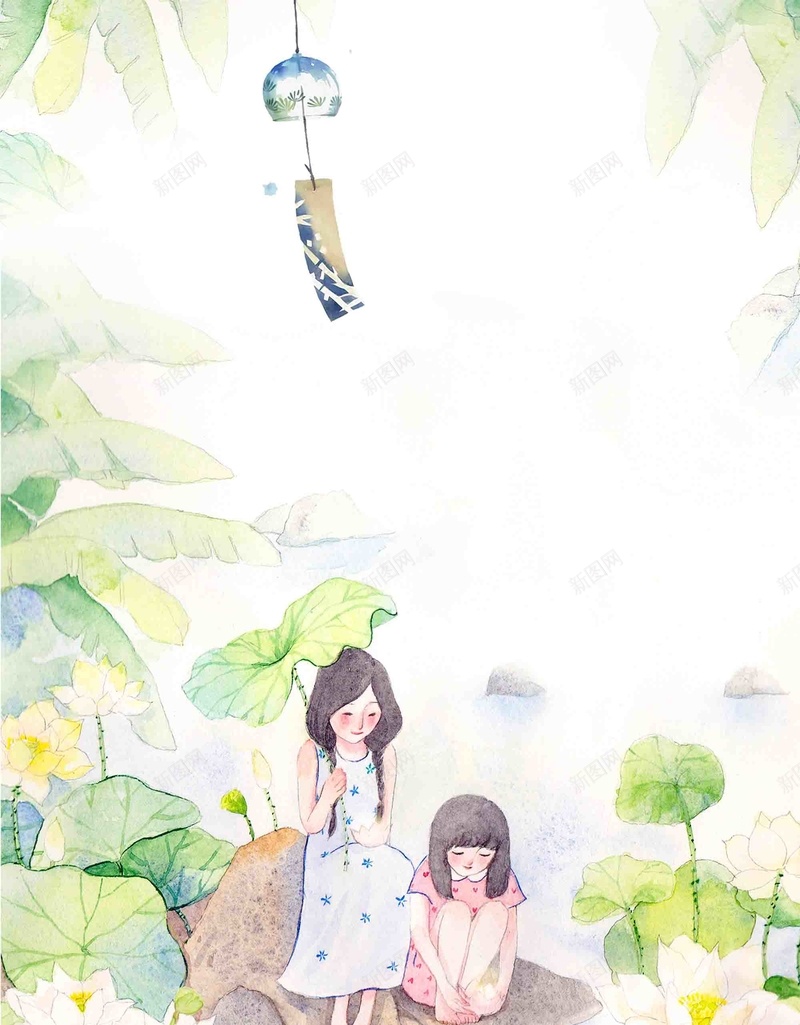 二十四节气处暑传统中国风创意海报背景模板psd设计背景_88icon https://88icon.com 二十四节气 传统节气 中国风 创意 处暑 海报 背景模板 手绘 插画